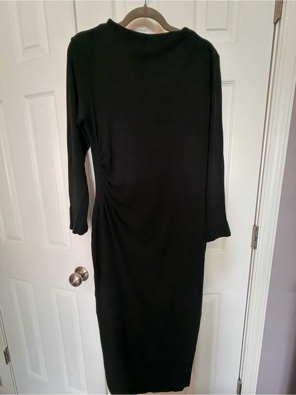 Classic Black Long Sleeve Women’s Dress